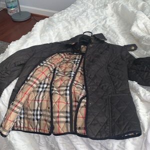 Kids Burberry Quilted Jacket